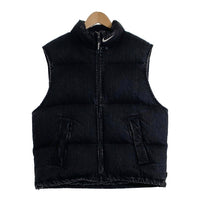 SUPREME シュプリーム NIKE ナイキ 24SS Denim Puffer Vest デニム パファー ベスト ブラック Size S 福生店
