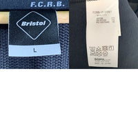 F.C.Real Bristol エフシーレアルブリストル 21AW VENTILATION HOODIE ベンチレーションフーディ ジップアップパーカー ブラック FCRB-212061 Size L 福生店