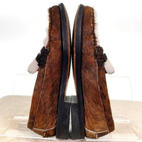 SEBAGO セバゴ Dan Raw コインローファー ハラコ ブラウン ホワイト Size 26cm 福生店