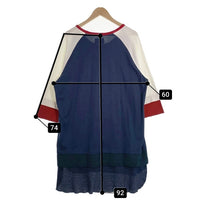 glamb グラム Tri layered CS トライレイヤードカットソー ラグランスリーブ ホワイト ネイビー GB0120/CS01 Size 3 福生店