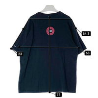 PELLE PELLE ペレペレ MARC BUCHANAN マークブキャナン ラバーロゴ Tシャツ ブラック sizeXL 瑞穂店