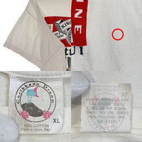 Buttwiser バットワイザー パロディ プリントTシャツ ホワイト Size XL 福生店
