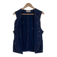 FREEWHEELERS フリーホイーラーズ UNION SPECIAL OVERALLS ウォバッシュストライプ コンダクターベスト インディゴ Size 38 福生店