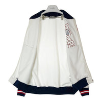 HYSTERIC GLAMOUR ヒステリックグラマー 02221CJ01 DIZZY&MILK SOUND LAB アップリケ トラックジャケット ホワイト sizeL 瑞穂店