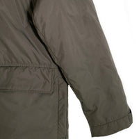 BURBERRY BLACK LABEL バーバリー ブラックレーベル ダウンジャケット ファー グレー BMP03-731-76 Size M 福生店