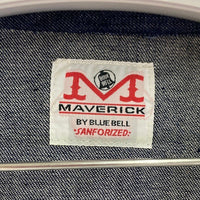 MAVERICK マーベリック E5111-00 47MW DEADSTOCK 日本製 復刻 ラングラー ウエスタン デニムシャツ インディゴ sizeL 瑞穂店