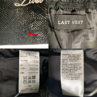Last Nest ラストネスト Leather Switching Shorts レザースイッチングショーツ ショートパンツ ブラック コットン ポリウレタン Size L 福生店