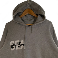 WIND SEA ウィンダンシー GOD SELECTION XXX ゴットセレクショントリプルエックス ロゴ プルオーバー フーディー パーカー グレー WDS-XXX-SP-07 Size XL 福生店