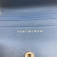 TORY BURCH トリーバーチ 二つ折り財布 像刺繡 グレー 瑞穂店