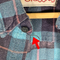Southern Classics サウザンクラシックス フランネルシャツ グリーン ボックスシルエット Size XL 福生店