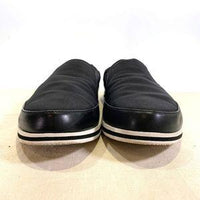 PRADA SPORT プラダスポーツ ナイロン レザー スリッポン スニーカー ブラック 4D2806 Size 8 (27cm) 福生店