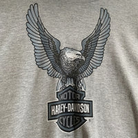 00's~ Harley-Davidson ハーレーダビッドソン イーグル JOE CARSON プリントTシャツ グレー Size 3XL 福生店