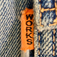 DOUBLEWORKS ダブルワークス ブッシュパンツ 赤耳 セルビッチ インディゴ sizeW31 瑞穂店
