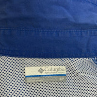 Columbia コロンビア PFG フィッシング シャツ ブルー 半袖 FM7130 Size S 福生店