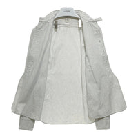 JOHN GLUCKOW by JELADO ジョングラッコーバイジェラード ピンストライプ コットン 長袖シャツ ホワイト×ブルー sizeM 瑞穂店