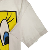 90`s LOONEY TUNES ルーニーテューンズ Tweety トゥイーティープリントTシャツ ホワイト ACME CLOTHING Size L 福生店