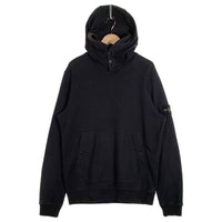 STONE ISLAND ストーンアイランド ガーメントダイ プルオーバーフーディー パーカー ブラック Size L 福生店