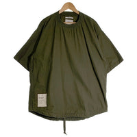 WTAPS ダブルタップス 23SS SMOCK SS COTTON WEATHER スモック ショートスリーブシャツ コットン プルオーバー グリーン 231TQDT-SHM06 Size 04 福生店