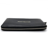 BALENCIAGA バレンシアガ ラウンドファスナー レザーウォレット 長財布 ブラック 661935 福生店