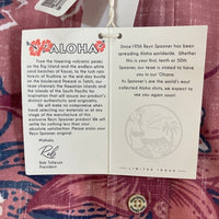 Reyn Spooner レインスプーナー STARGAZER スターゲイザー 裏地使い 片ポケット ボタンダウン コットン アロハシャツ ピンク sizeM 瑞穂店