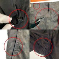 THE REAL McCOY`S リアルマッコイズ DYED BLACK TIGERSHORTS カーゴショーツ ショートパンツ ブラック Size M-R 福生店