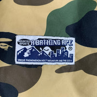A BATHING APE アベイシングエイプ ナイロン リバーシブルダウンベスト カモフラージュ パープル 001LJ0801019X Size L 福生店