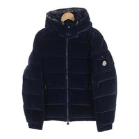 MONCLER モンクレール MAY JACKET ベロア ダウンジャケット ネイビー D20914034905 549TK Size 3 福生店