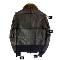 The REAL McCOY's リアルマッコイズ MJ23002 G-1 フライトジャケット ブラウン size34 瑞穂店