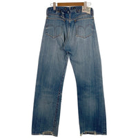 90's Levi's リーバイス 201 ボタン裏555 シンチバック ボタンフライ 赤耳 青耳 セルビッチ デニムパンツ 20201-0020 USA製 Size W34 L36 福生店