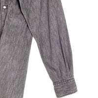 STANDARD CALIFORNIA スタンダードカリフォルニア DENIM BUTTON DOWN SHIRT デニム ボタンダウンシャツ グレー Size L 福生店