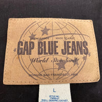 GAP ギャップ BLUE JEANS タグ レザー 4thタイプ トラッカージャケット ブラウン sizeL 瑞穂店