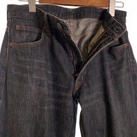 TENDERLOIN テンダーロイン ジッパーフライ ブラックデニムパンツ ジーンズ テーパード 赤耳 TALON Size 32 福生店