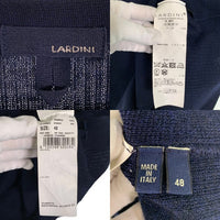 LARDINI ラルディーニ ウール ニット ベスト ネイビー JLLGSM25 Size 48 福生店