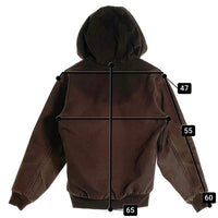 CARHARTT カーハート ACTIVE JACKET アクティブジャケット ダークブラウン Size S 福生店