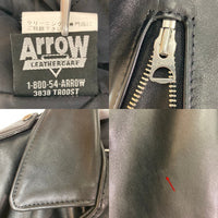 Schott ショット 613US ONESTAR RIDERS ワンスター ダブル ライダースジャケット ブラック size44 瑞穂店