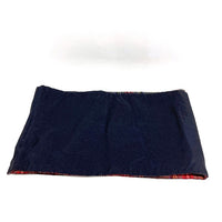 COMME des GARCONS HOMME コムデギャルソンオム HP-K401 ウールxナイロン タータンチェックマフラー グレーxネイビー 瑞穂店