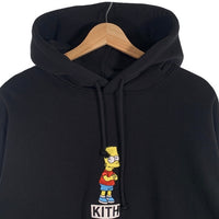 KITH NYC キス 21SS The Simpsons シンプソンズ プルオーバースウェットパーカー ブラック 刺繡 Size M 福生店