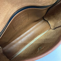 OLD COACH オールドコーチ0836-331 USA製 ショルダーバッグ ターンロック ブラウン 瑞穂店