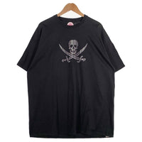 NEIGHBORHOOD ネイバーフッド 24SS Anti Social Social Club アンチソーシャルソーシャルクラブ スカル プリントTシャツ ブラック 241GEASN-STM01S Size XXL 福生店