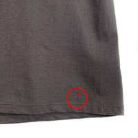 90's Anarchic Adjustment アナーキックアジャストメント aサークルA 両面プリント Tシャツ チャコールグレー USA製 Stedman Size L 福生店