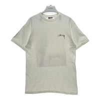 STUSSY ステューシー SKATE TOUGH YOU LITTLE BOY バックフォトプリントTシャツ ホワイト Size M 瑞穂店