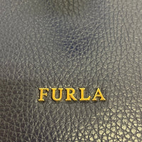 FURLA フルラ バケツ 2WAY ショルダーバッグ ネイビー 瑞穂店