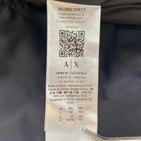 ARMANI EXCHANGE アルマーニエクスチェンジ 8NZB50 ZNXYZ フーデット ポリエステルジャケット ブラック sizeXL 瑞穂店