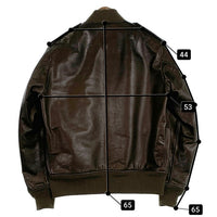 Y’2 LEATHER ワイツーレザー MA-1 ホースハイド フライトジャケット オリーブ Size 40 福生店