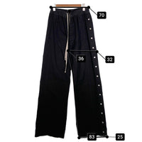DRKSHDW ダークシャドウ リックオウエンス プッシャーロングパンツ ブラック キャンバス地 DU01E3393-CVS Size S 福生店