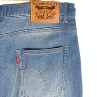 glamb グラム Dion cropped knit denim ディオンクロップドニットデニムパンツ ライトインディゴ GB0118/P14 Size 3 福生店