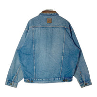 MARLBORO COUNTRY STORE マルボロカントリーストア デニムジャケット 襟レザー インディゴ sizeL 瑞穂店
