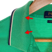POLO RALPH LAUREN ポロラルフローレン CLASSIC FIT 鹿の子 ポロシャツ 半袖 グリーン Size L 福生店