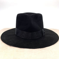 RALEIGH ラリー THE ORIGINAL GANGSTER "A.K.A. PUNK ROCK WARLORD" HAT with KAMIKAZE HEADBAND 中折れハット 神風ハチマキ ブラック Size M 福生店