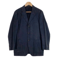 BURBERRY LONDON バーバリー フェイクレザー 千鳥格子 3B テーラードジャケット ネイビー BBR31-328-28 Size M 福生店